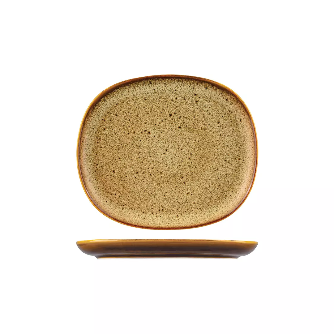 Ora Arica Oval Coupe Plate (955123-AR)