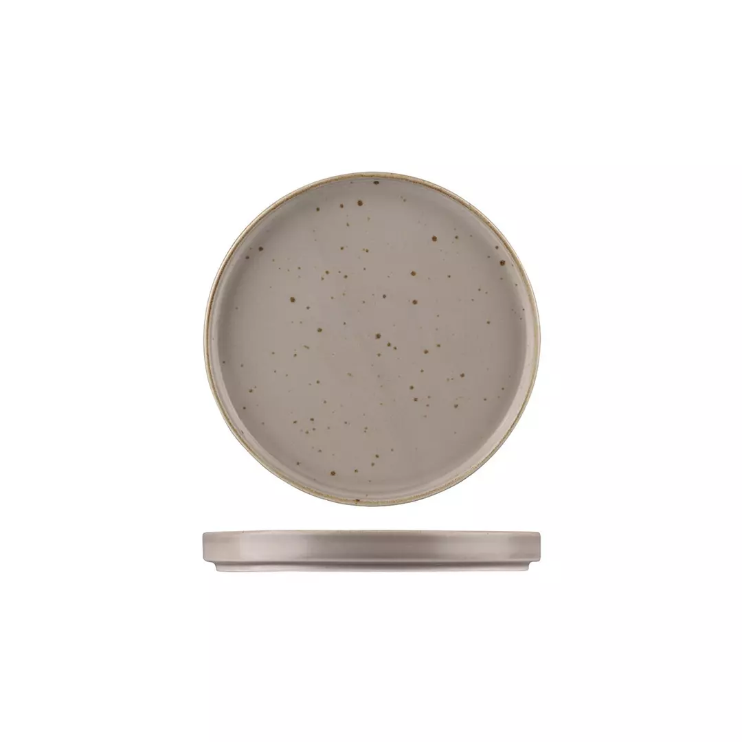 Sango Round Low Stackable Plate 200mm Avola