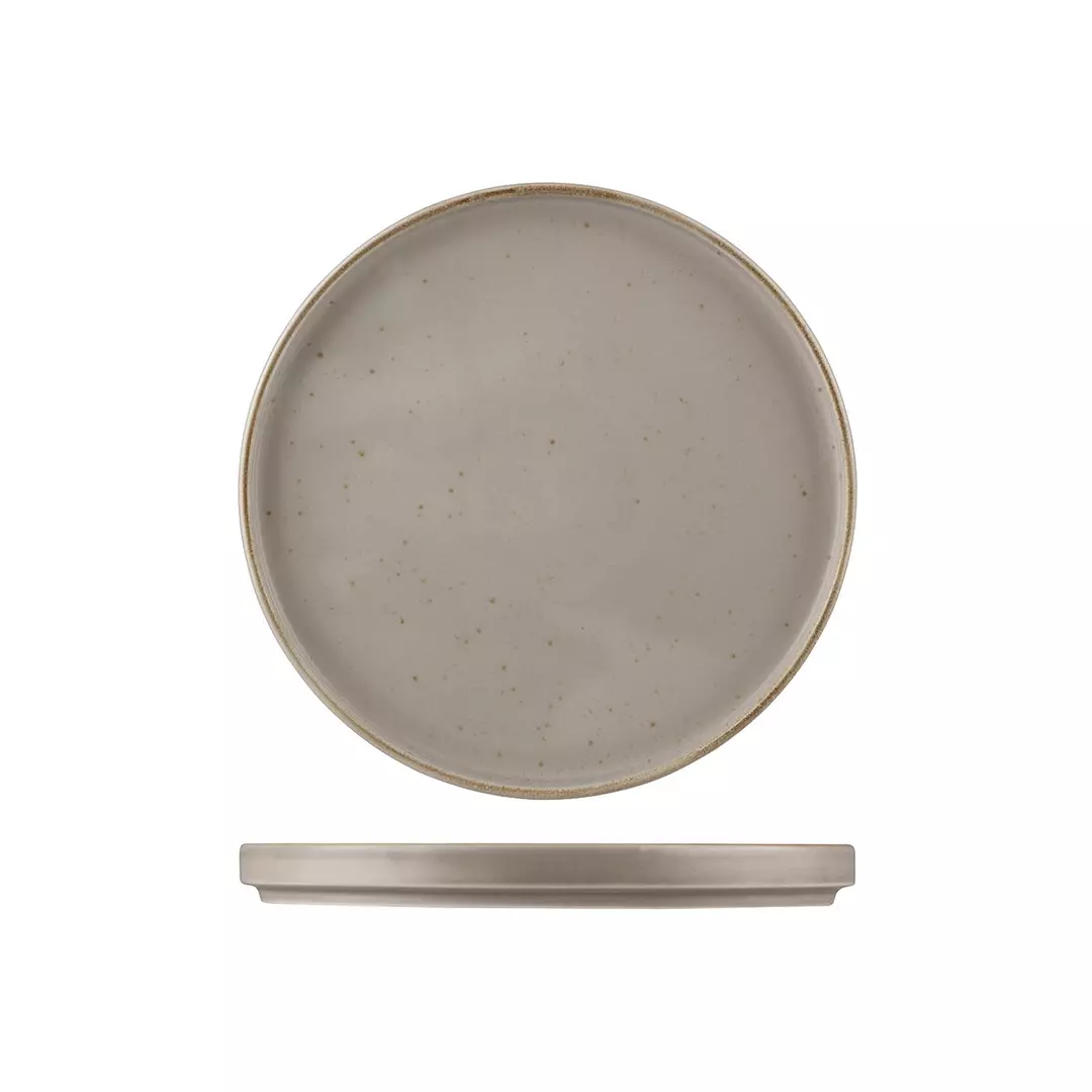 Sango Round Low Stackable Plate 260mm Avola