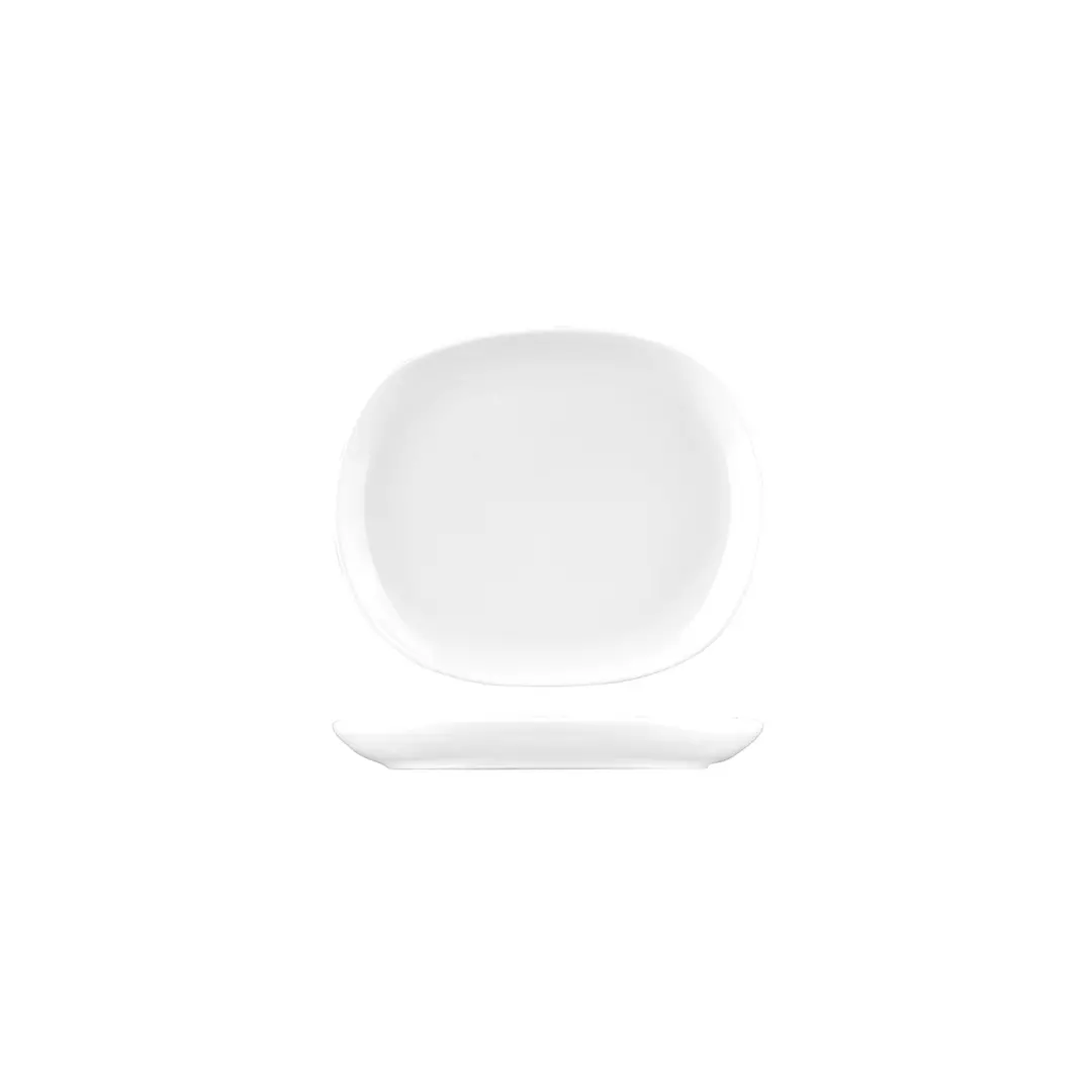Sango Oval Coupe Plate White 955117