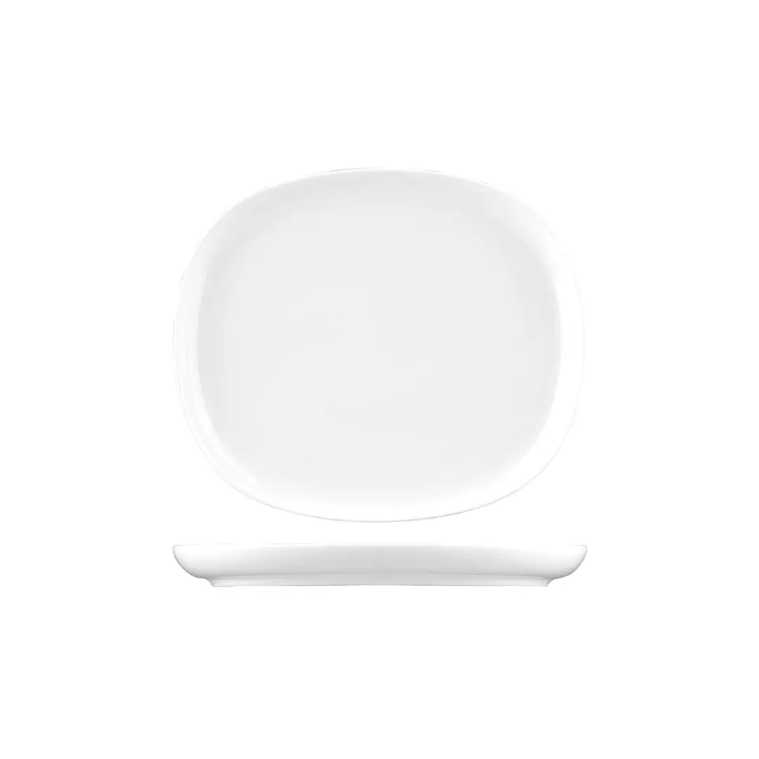 Sango Oval Coupe Plate White 955123