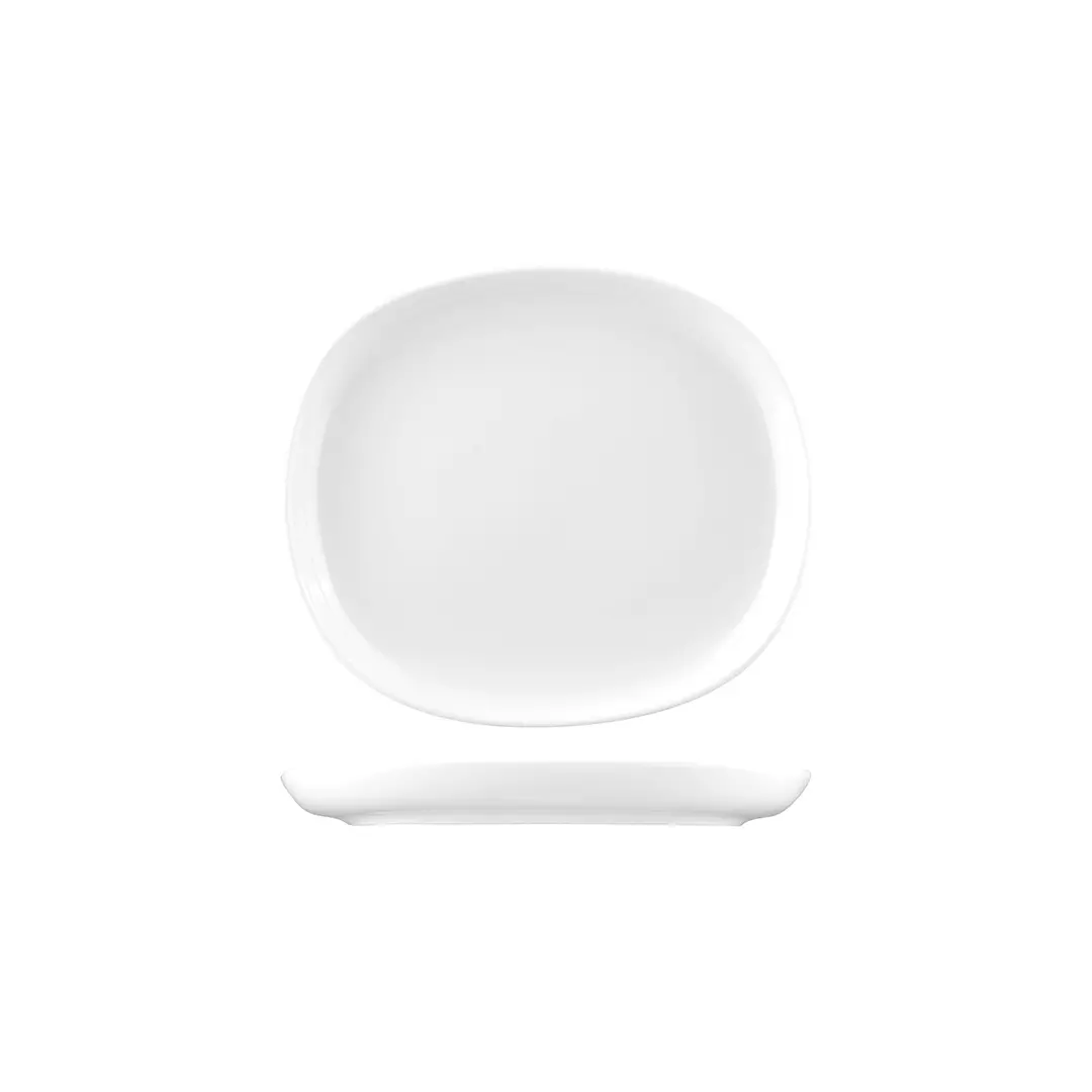 Sango Oval Coupe Plate White 955120