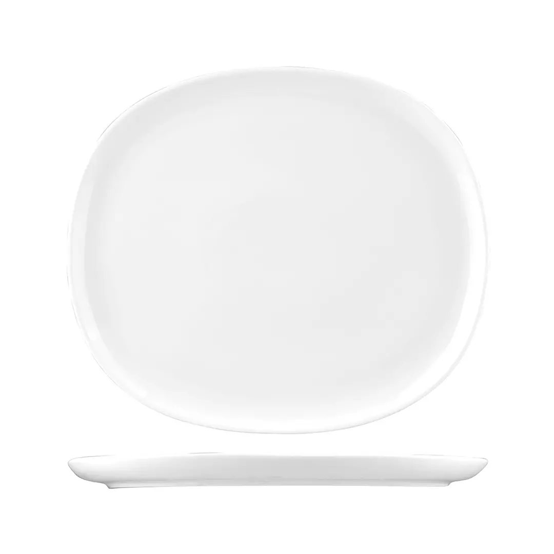 Sango Oval Coupe Plate White 955133