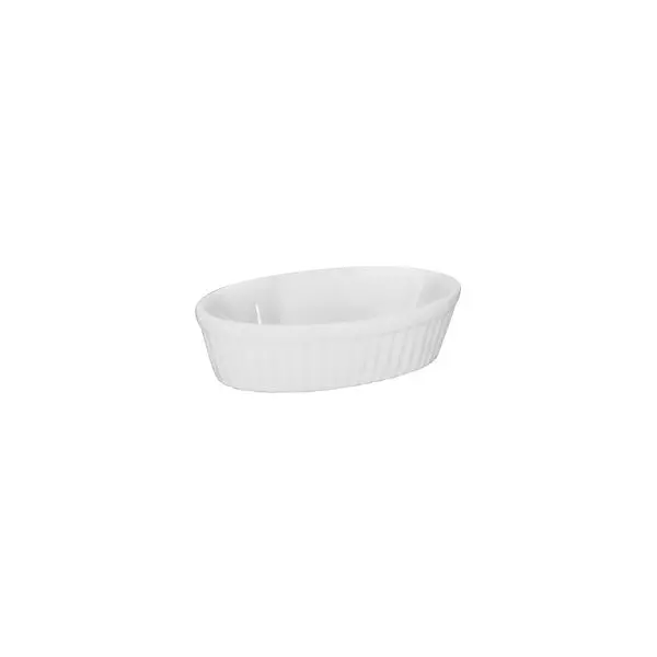 Duraceram Oval Baker - Ribbed 270ml