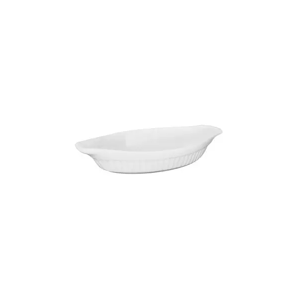 Duraceram Oval Au Gratin With Handles - Ribbed 225ml