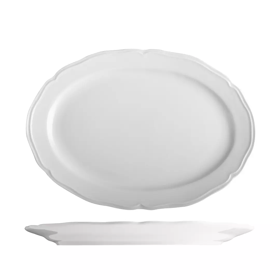 Tuxton Charleston Oval Plate TX120132