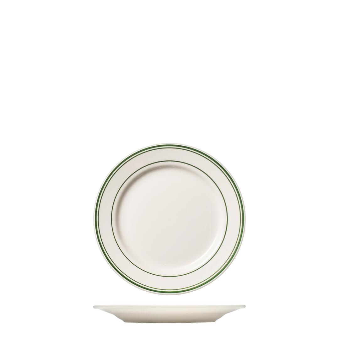 Tuxton Green Bay Round Plate 244mm