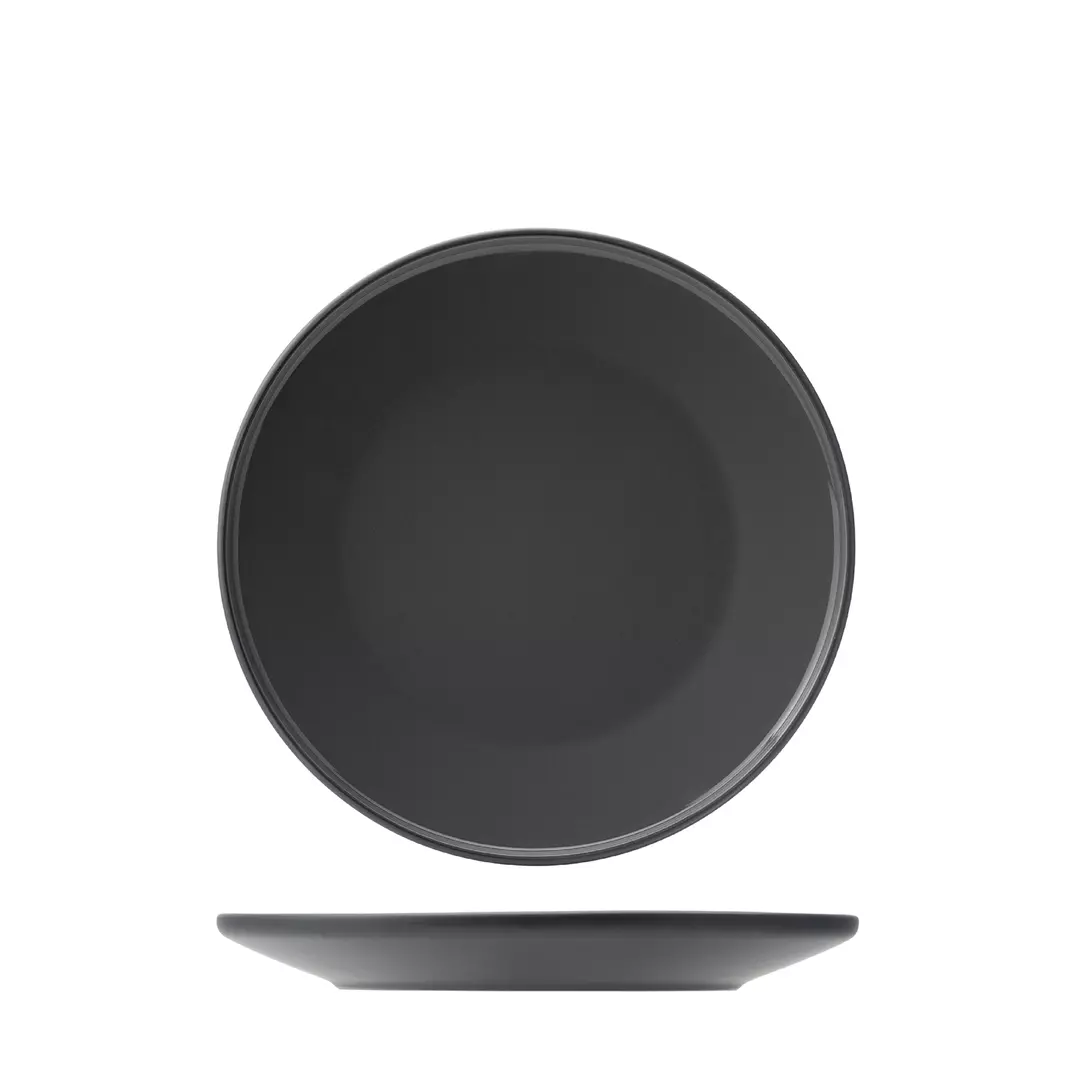 Utopia Core Slate Round Plate 225mm