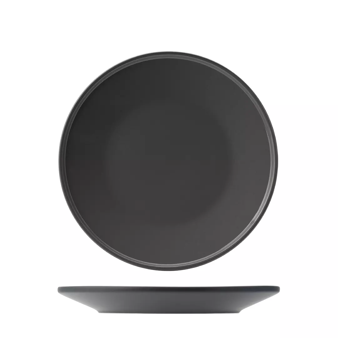 Utopia Core Slate Round Plate 250mm
