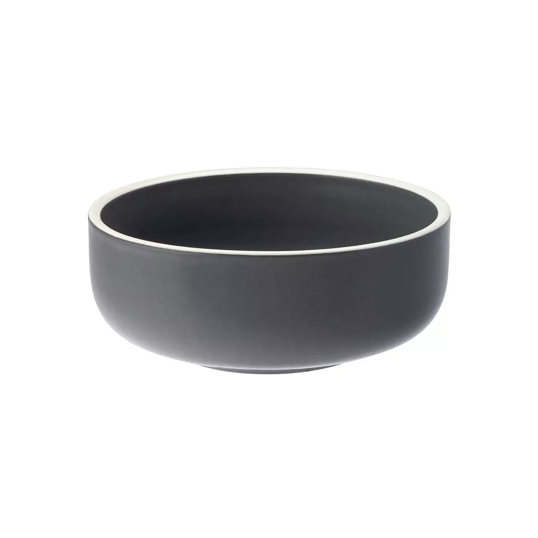 Utopia Forma Charcoal Round Bowl 480ml