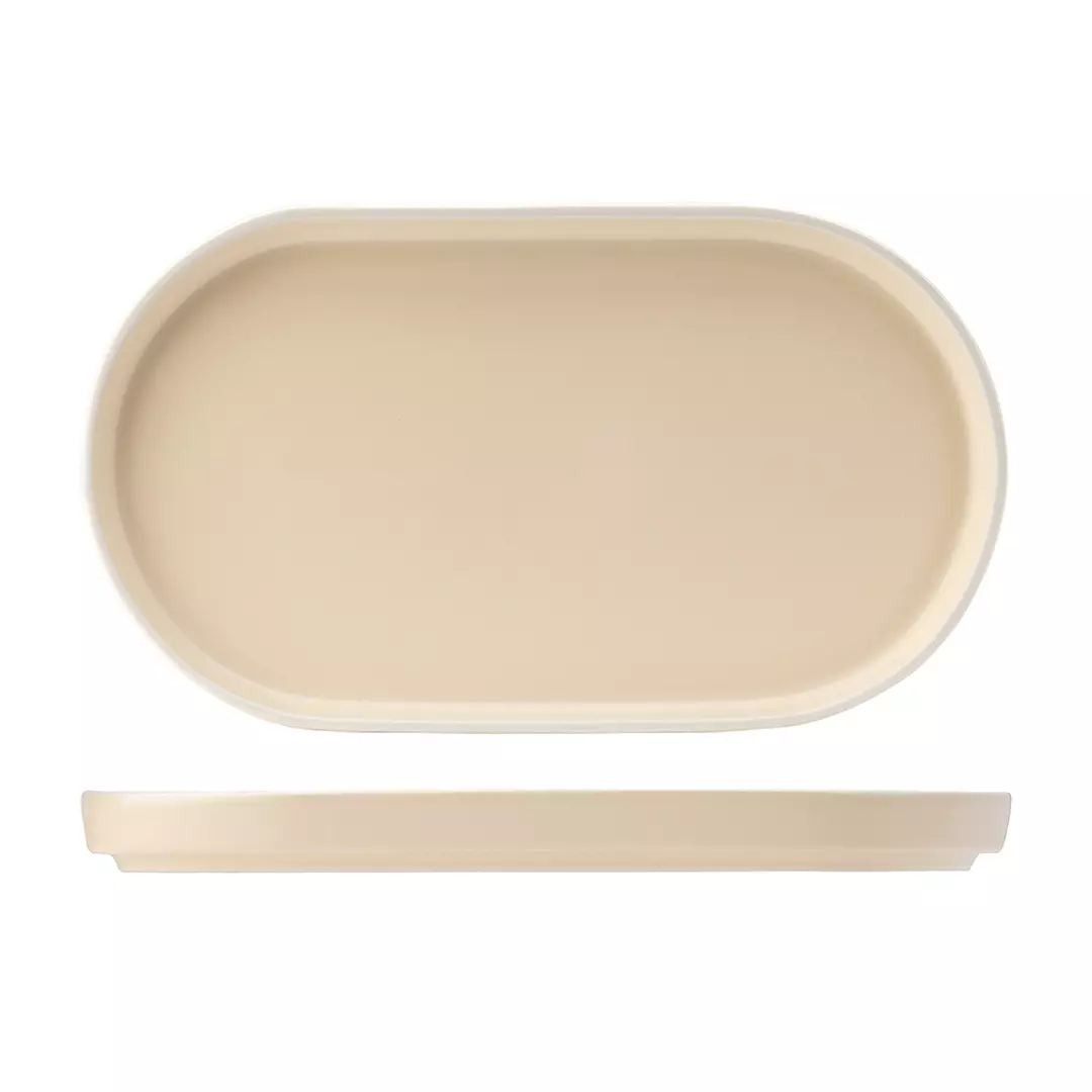 Utopia Forma Vanilla Platter 175x310x27mm