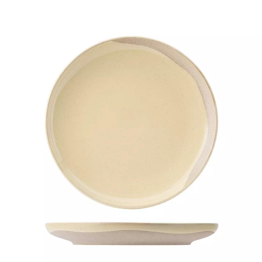 Utopia Oregon Buttermilk Round Plate 255mm