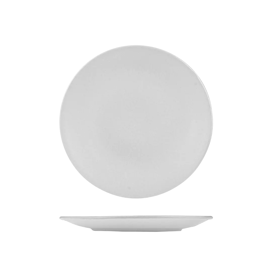 Zuma Pearl Aspen Round Coupe Plate 285mm