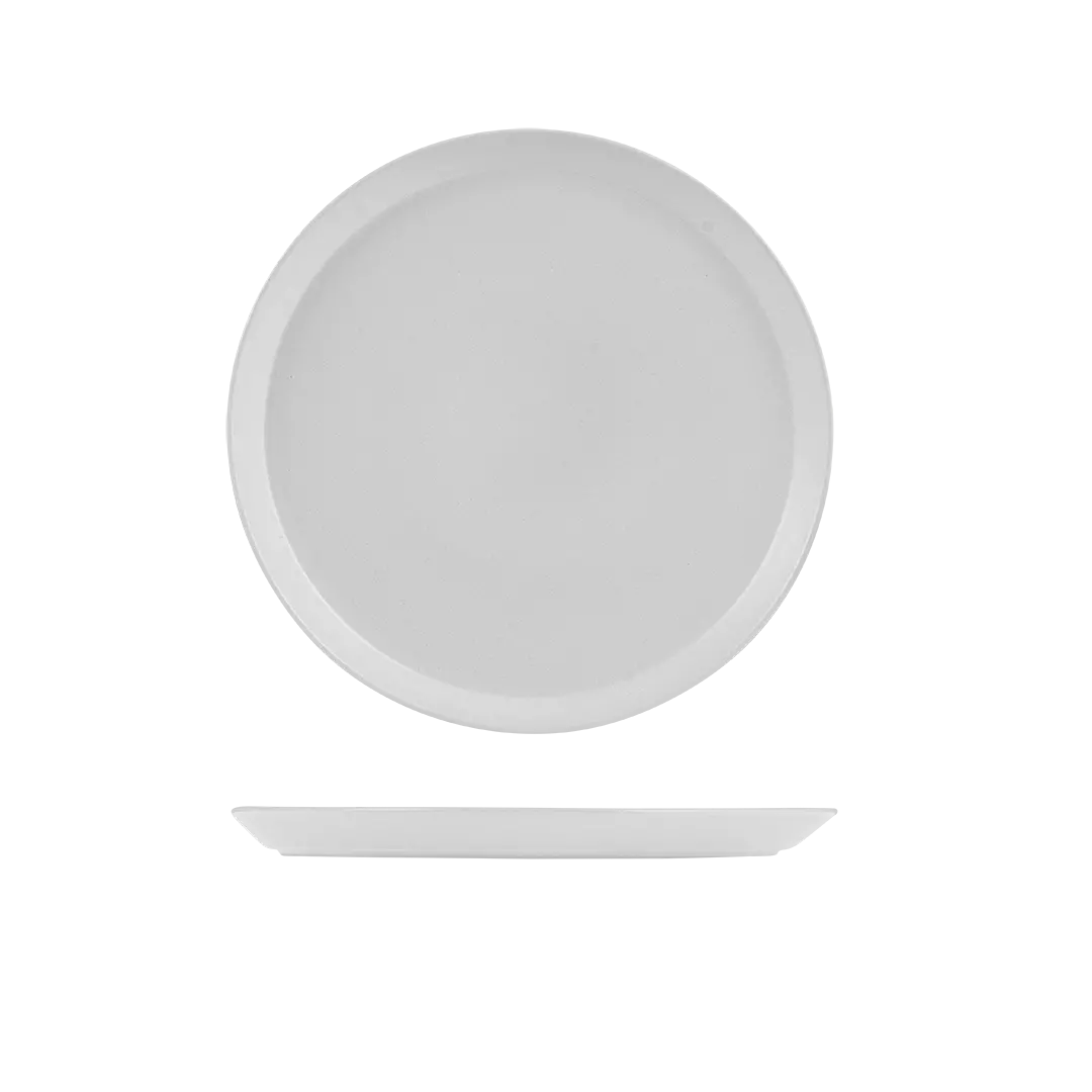 Zuma Pearl Aspen Round Tapered Plate 280mm