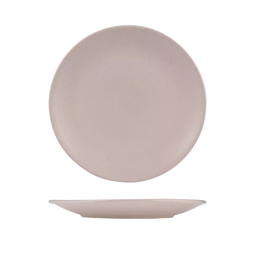 Zuma Pearl Blush Round Coupe Plate 310mm
