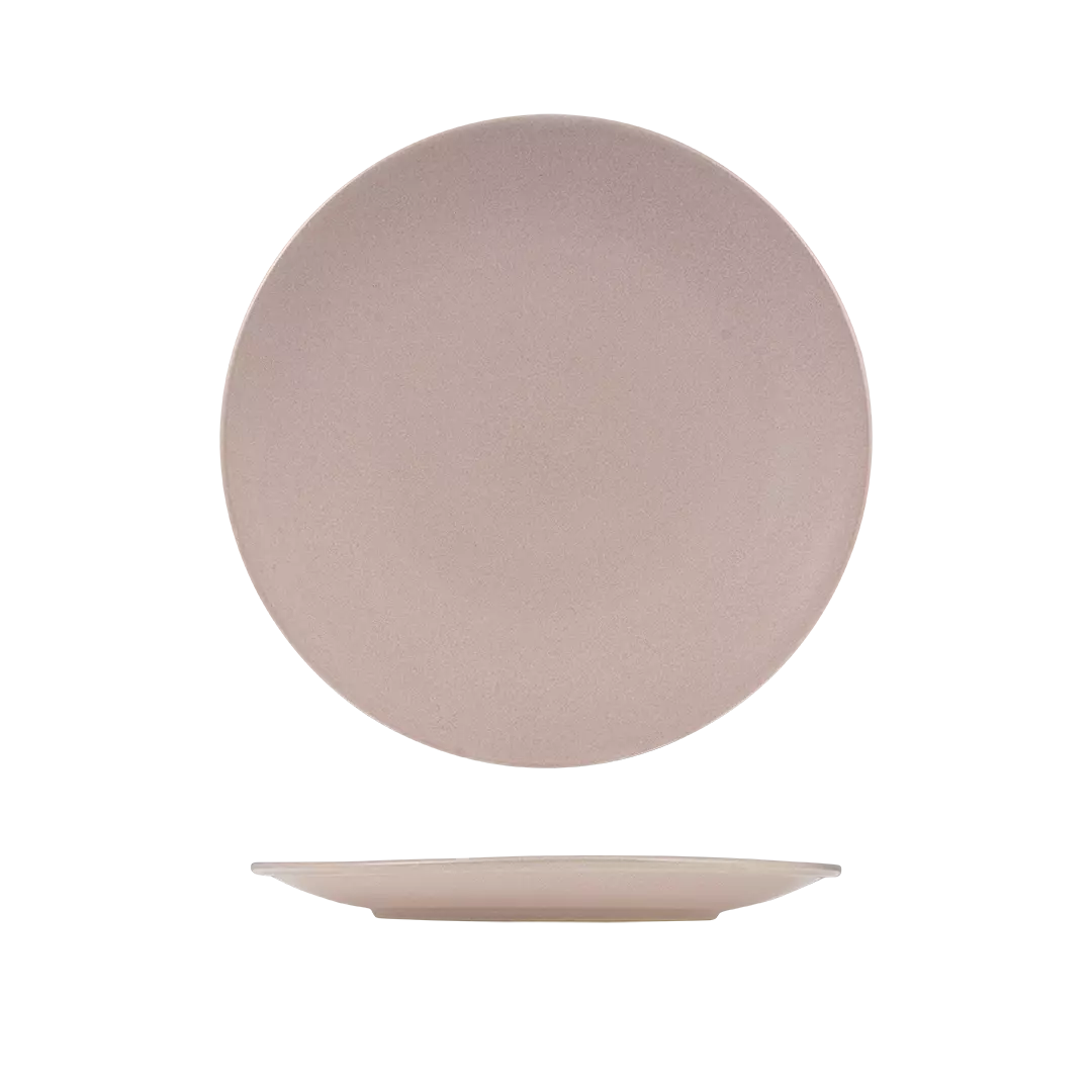 Zuma Pearl Blush Round Coupe Plate 285mm
