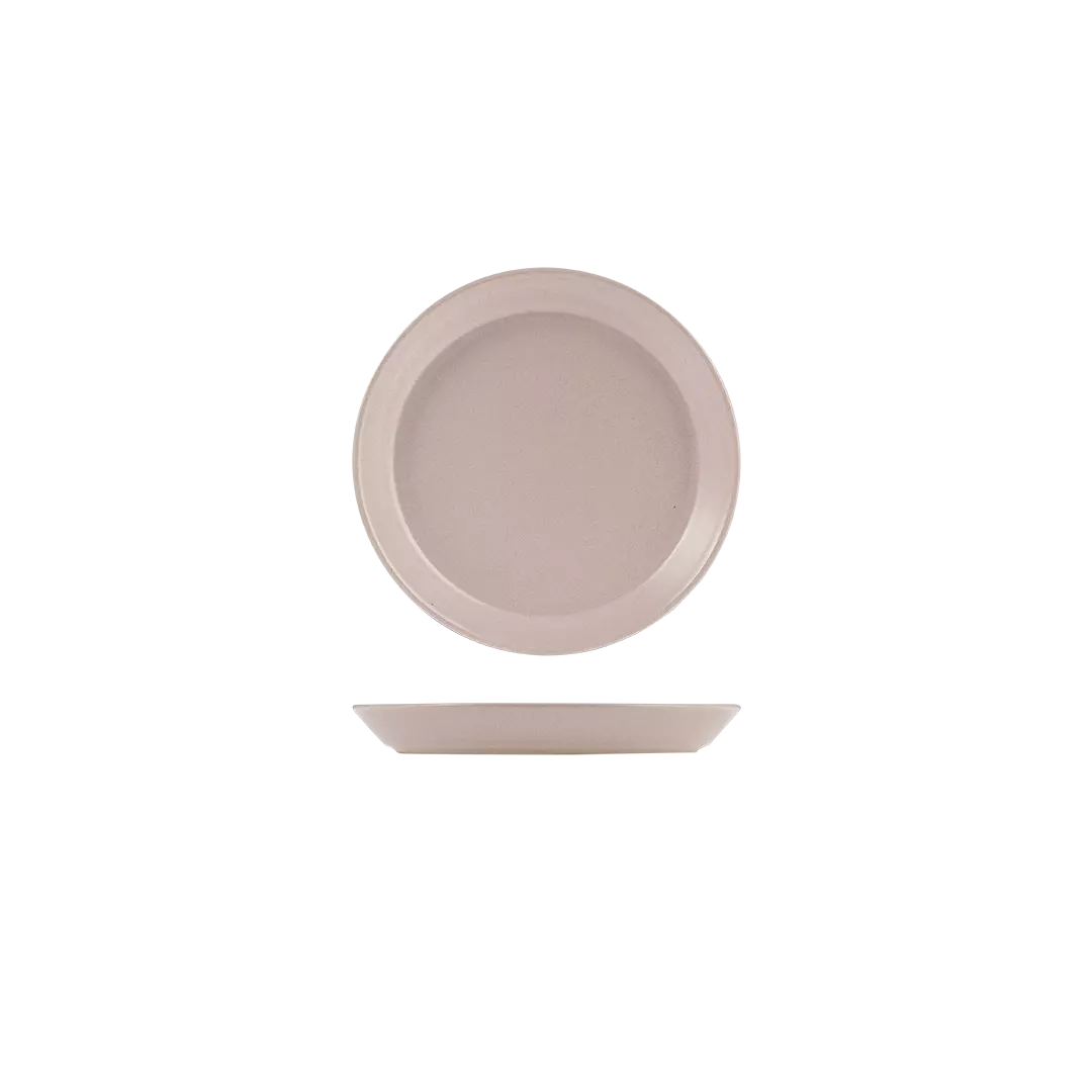 Zuma Pearl Blush Round Tapered Plate 170mm