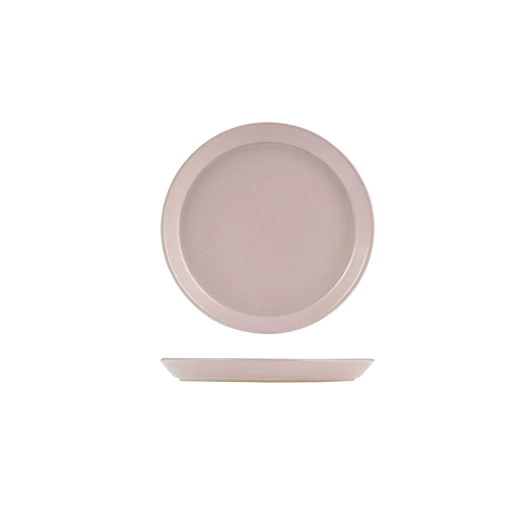 Zuma Pearl Blush Round Tapered Plate 200mm