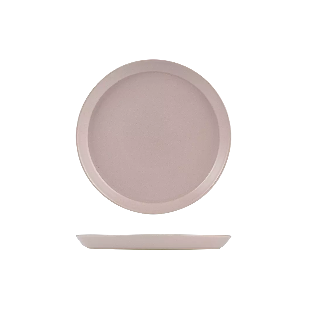 Zuma Pearl Blush Round Tapered Plate 240mm