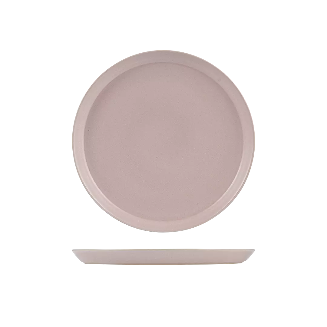 Zuma Pearl Blush Round Tapered Plate 280mm