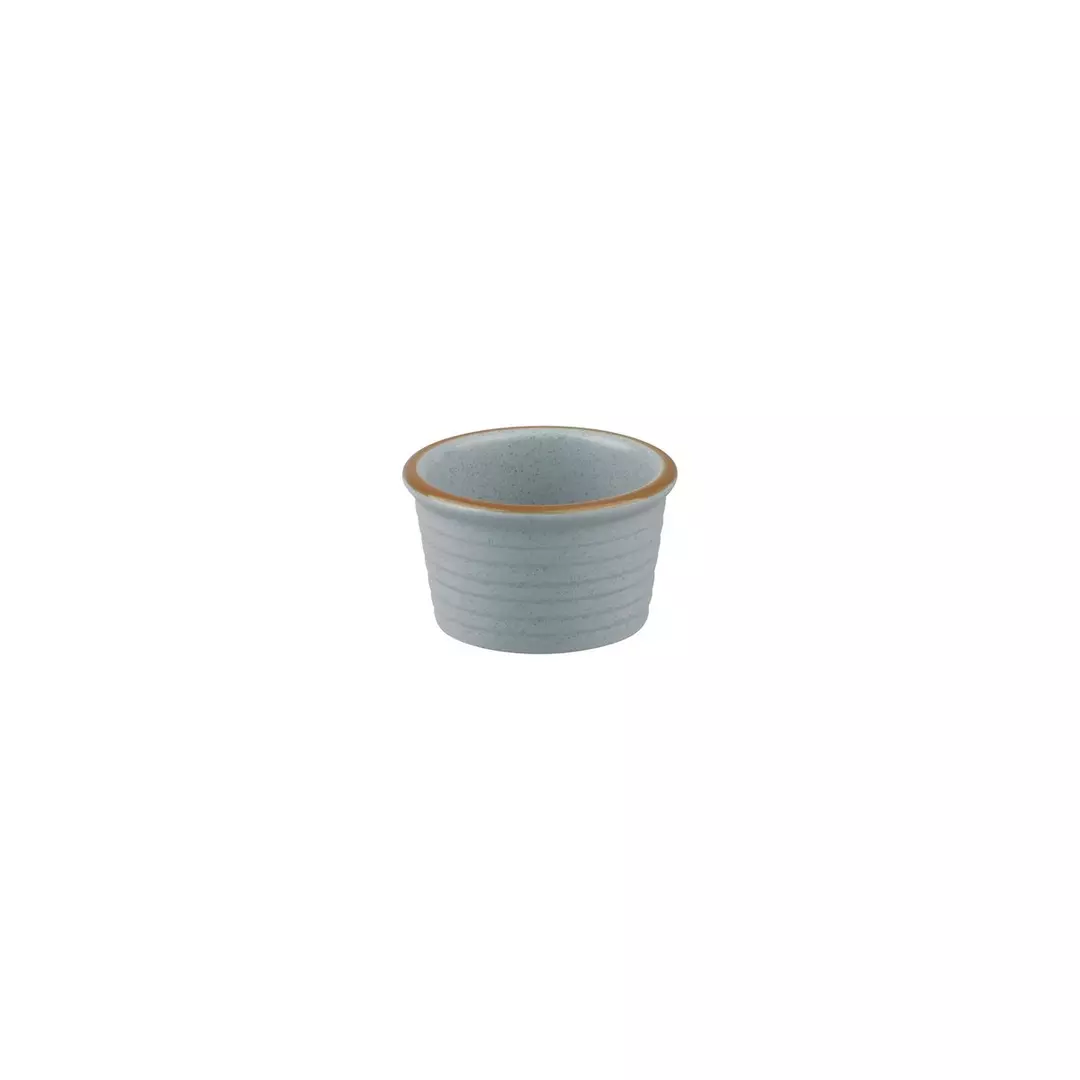Zuma Ramekin - Ribbed Bluestone 140ml