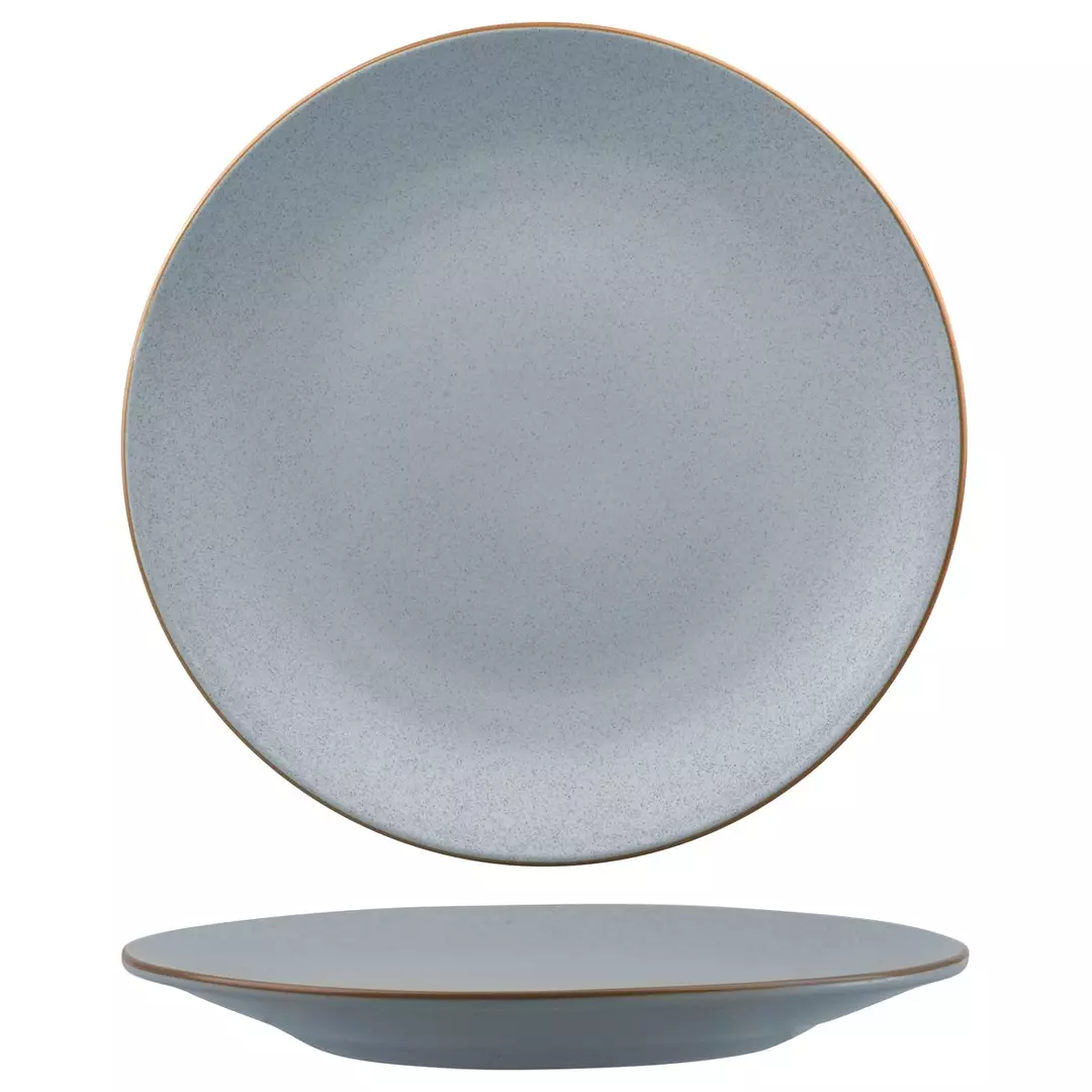 Zuma Round Coupe Plate Bluestone 310mm