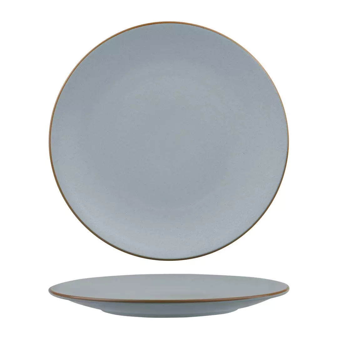 Zuma Round Coupe Plate Bluestone 285mm