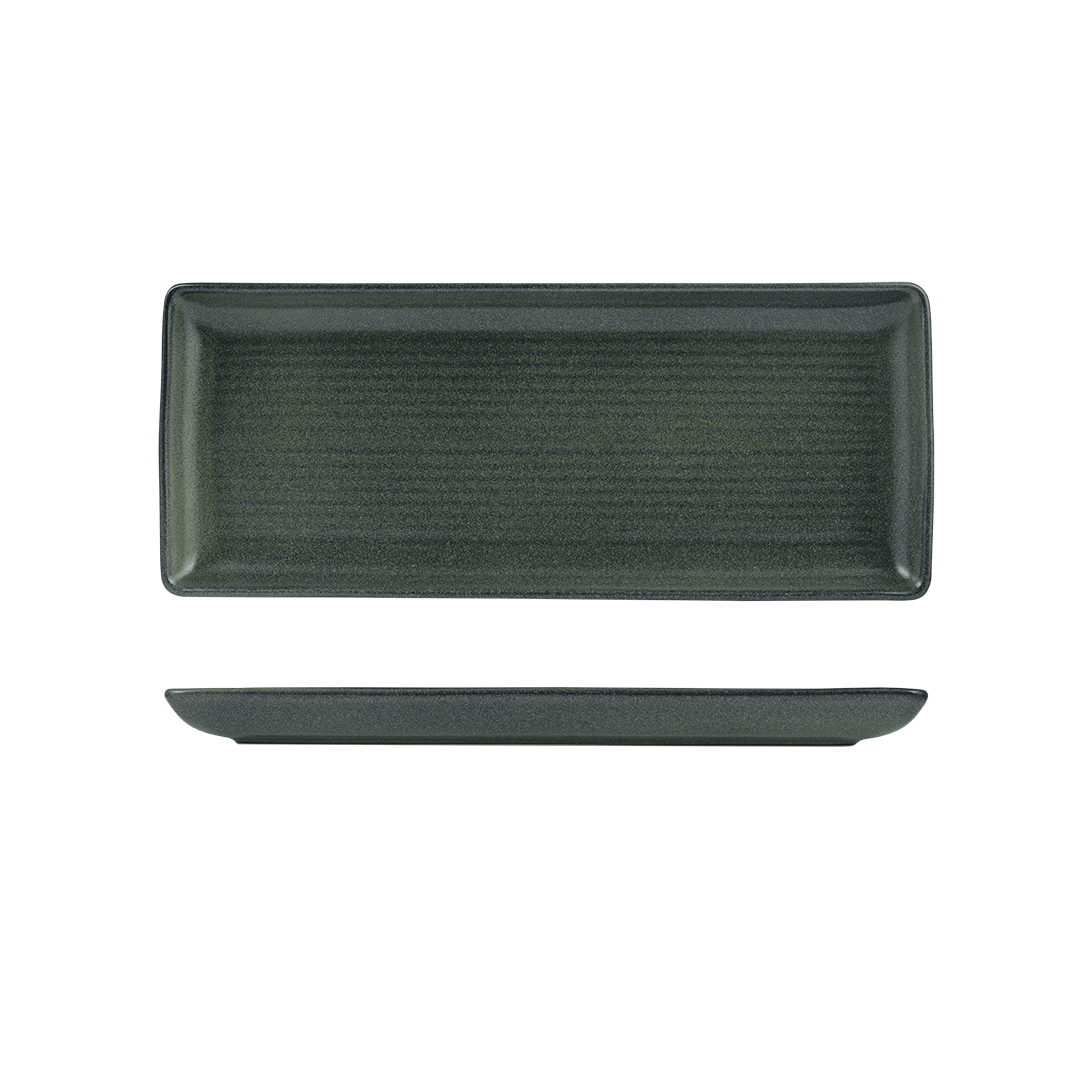 Zuma Share Ribbed Platter - Forest 9099382