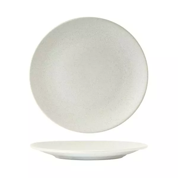 Zuma Round Coupe Plate - Frost 230mm