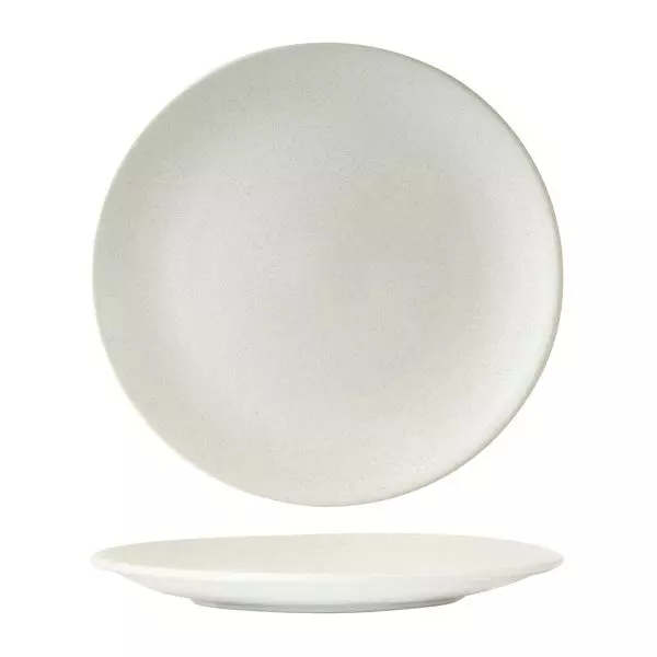 Zuma Round Coupe Plate - Frost 285mm