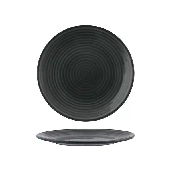 Zuma Round Coupe Plate - Ribbed - Jupiter 210mm
