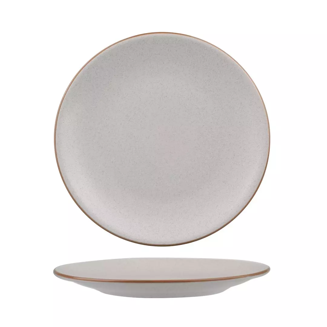 Zuma Round Coupe Plate - Mineral 230mm
