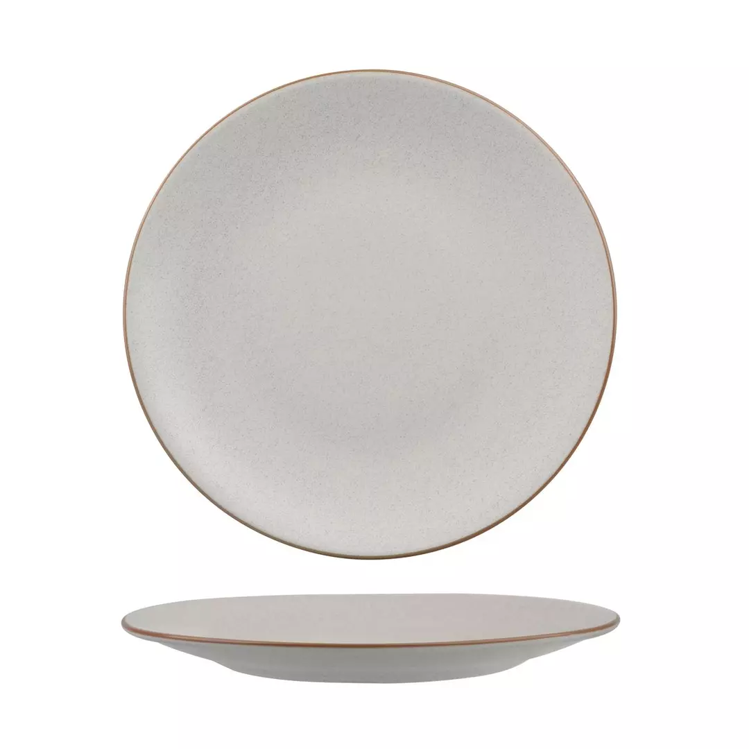 Zuma Round Coupe Plate - Mineral 260mm