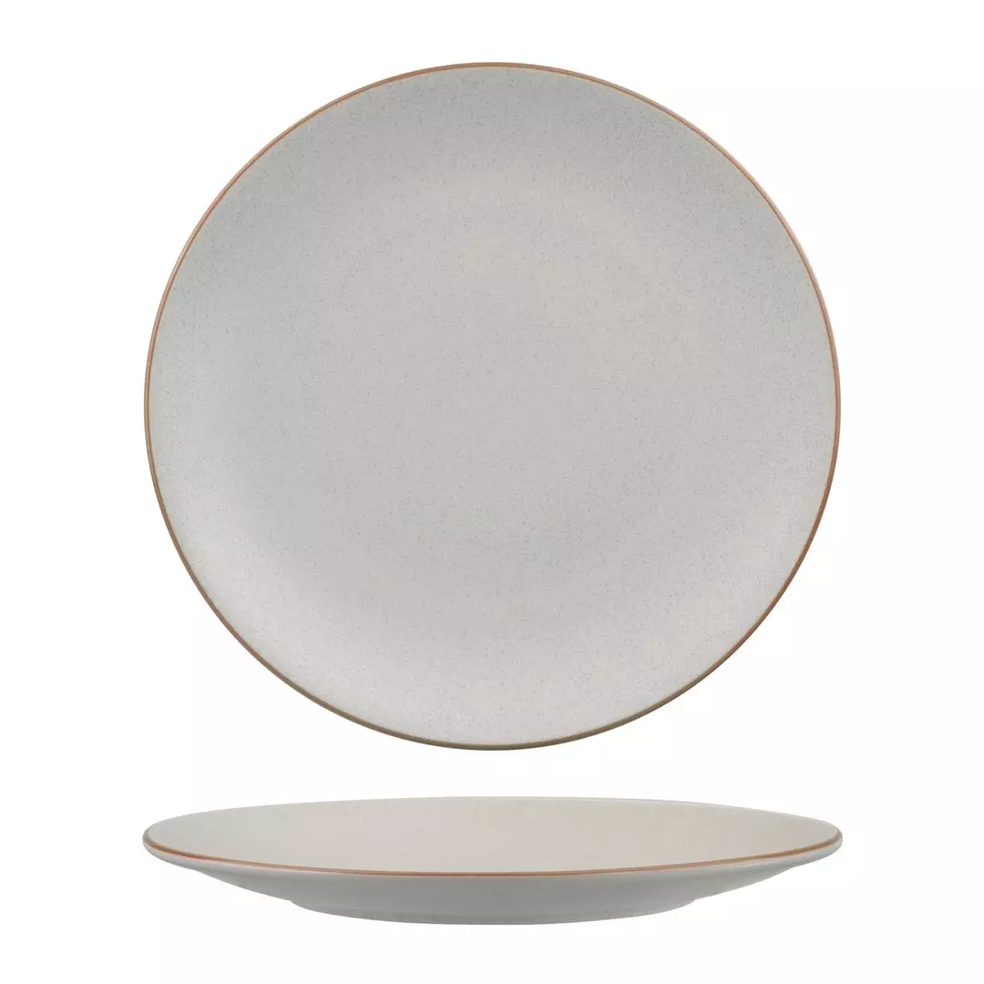 Zuma Round Coupe Plate - Mineral 285mm