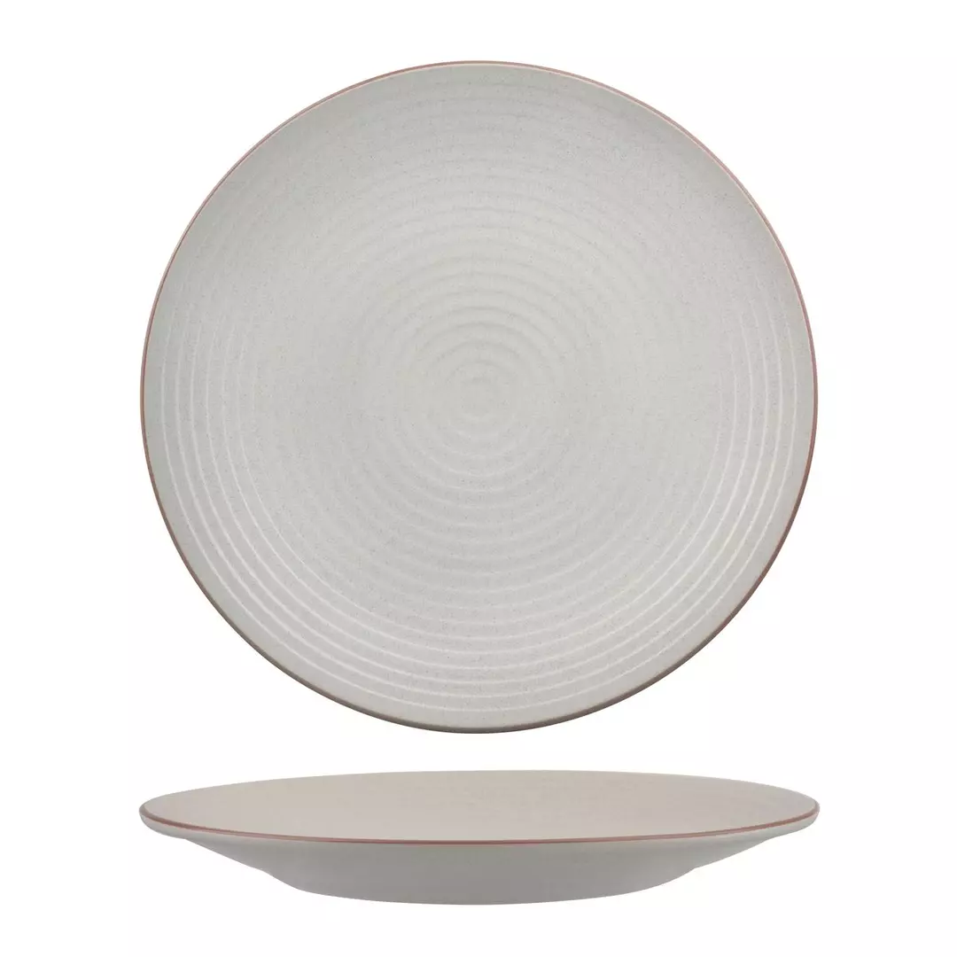 Zuma Round Plate - Mineral - Mineral 310mm