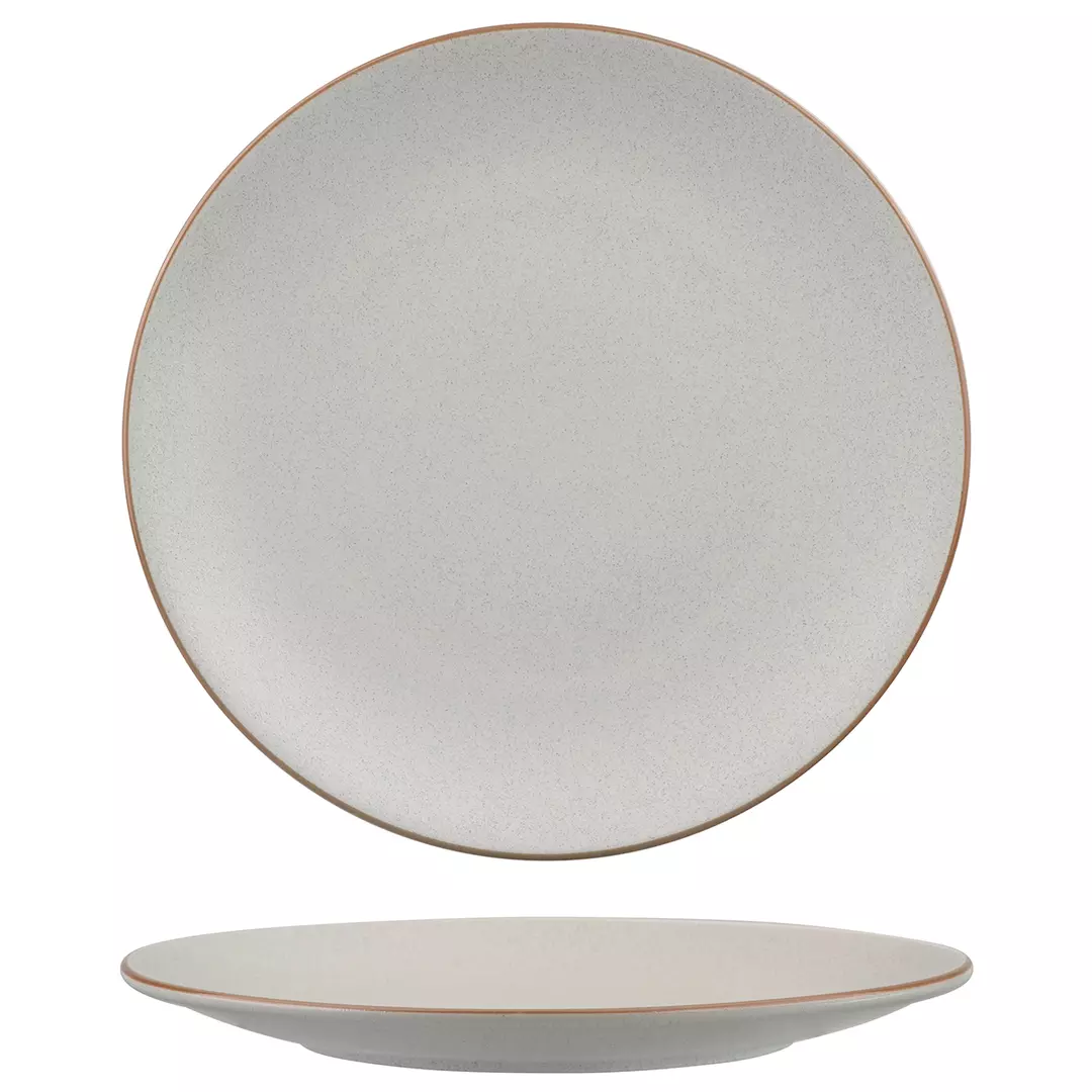 Zuma Round Coupe Plate - Mineral 310mm