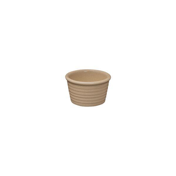 Zuma Ramekin - Ribbed - Sand 140ml