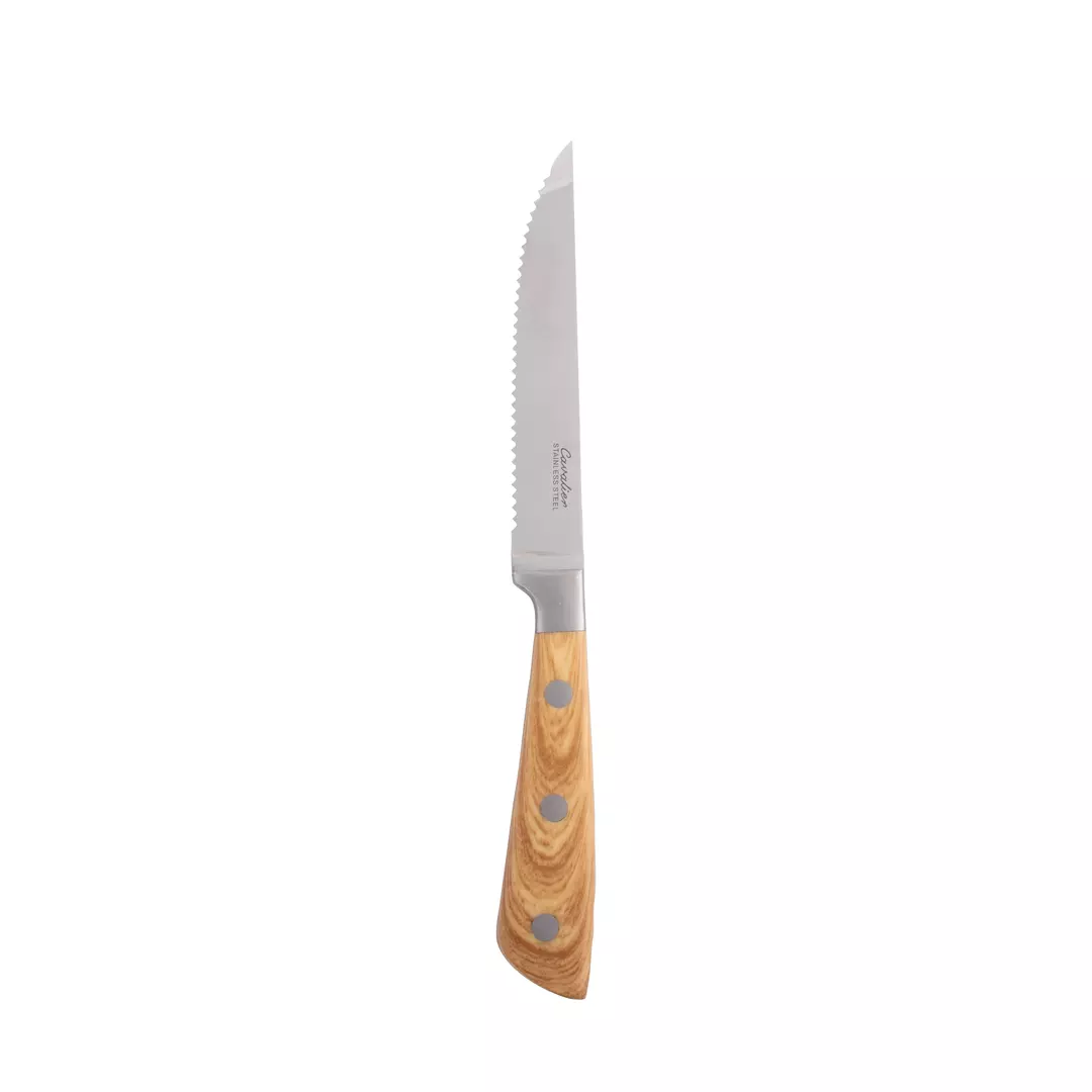 Cavalier Bistro Steak Knife Oak
