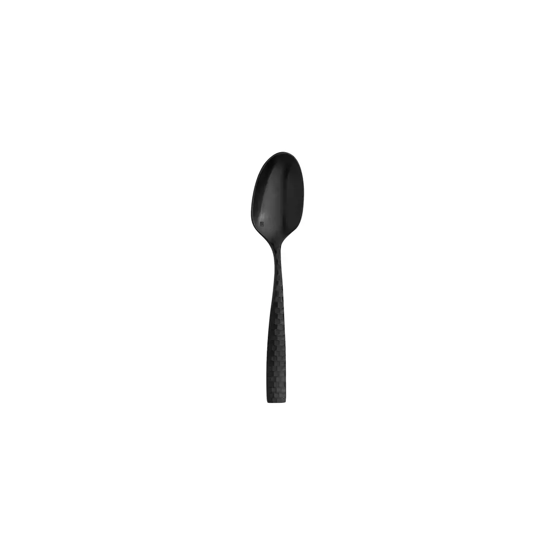 Fortessa Lucca Faceted Black Teaspoon