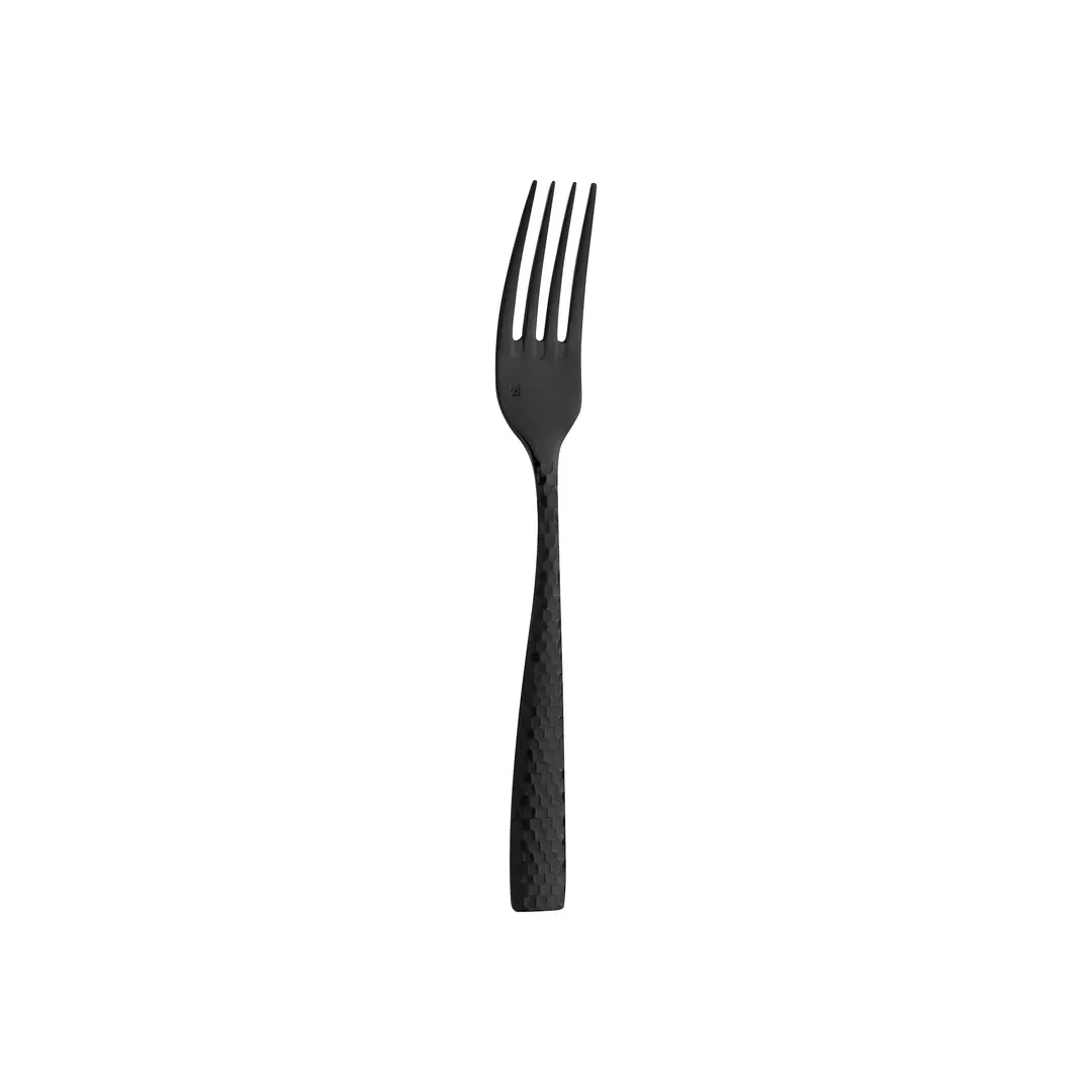 Fortessa Lucca Faceted Black Table Fork