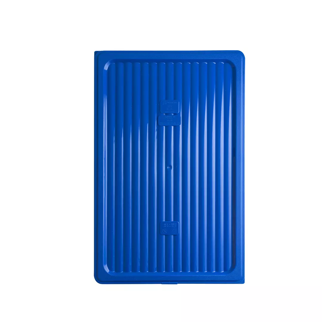 Gastroplast Food Pan Cover- Polypropylene 1/1 Size Blue