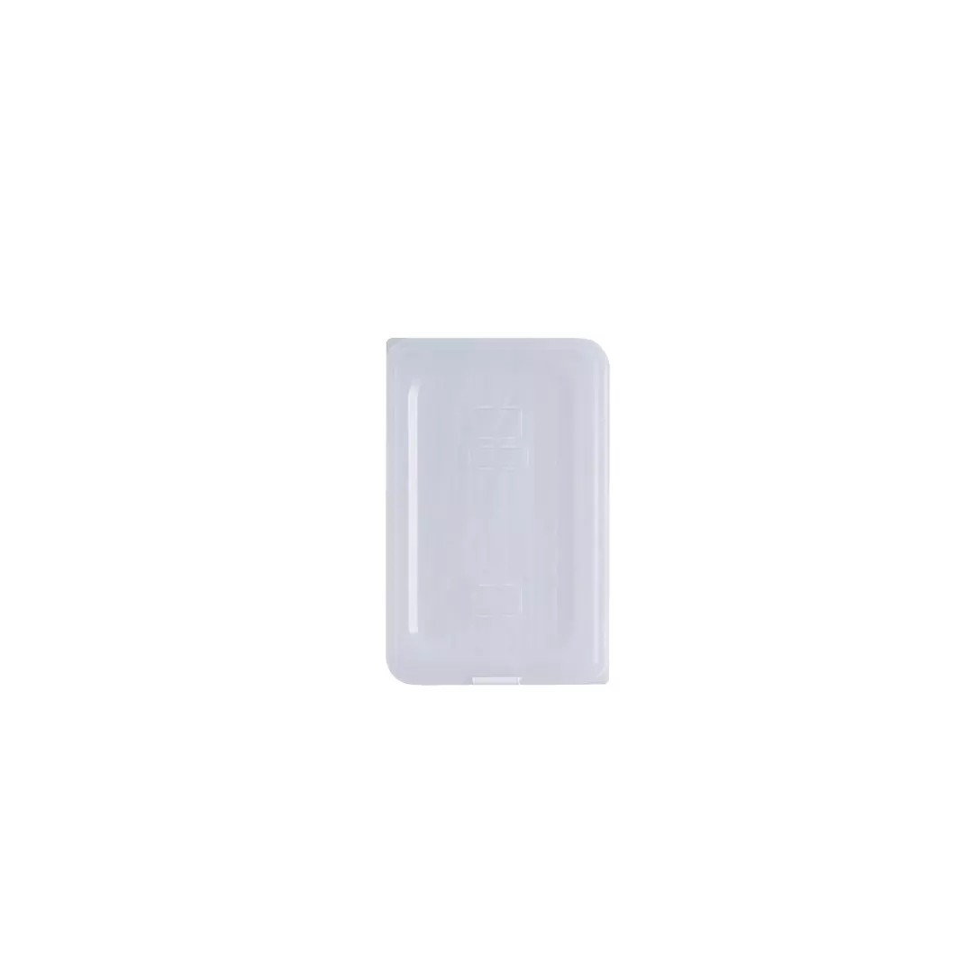 Gastroplast Food Pan Cover- Polypropylene1/4 Size Opaque