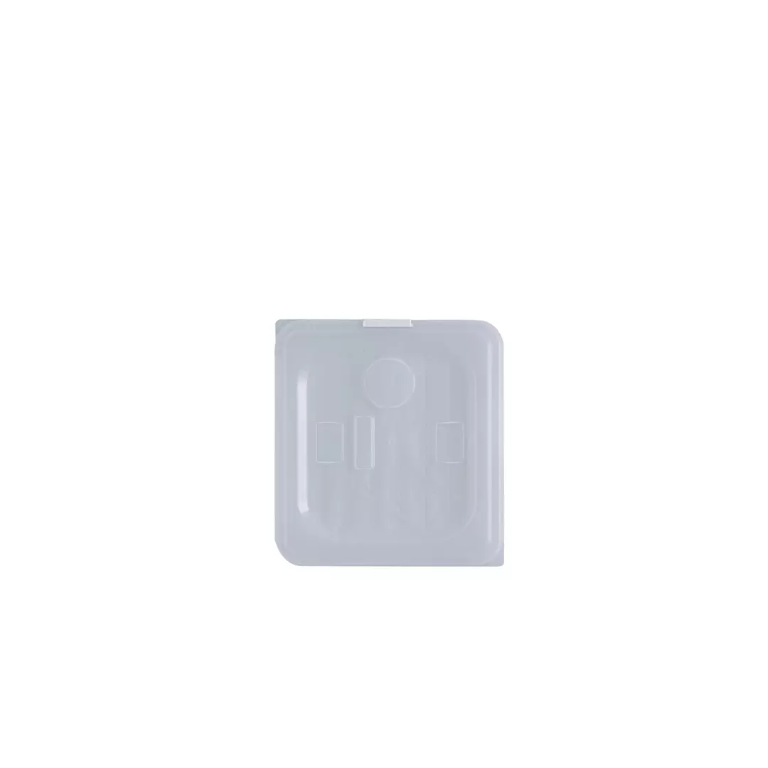 Gastroplast Food Pan Cover- Polypropylene 1/6 Size Opaque