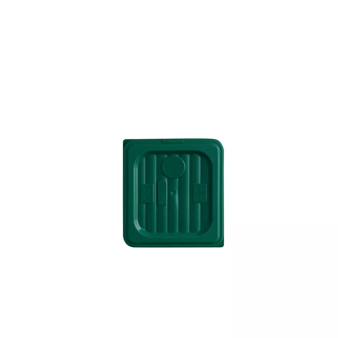 Gastroplast Food Pan Cover- Polypropylene 1/6 Size Green