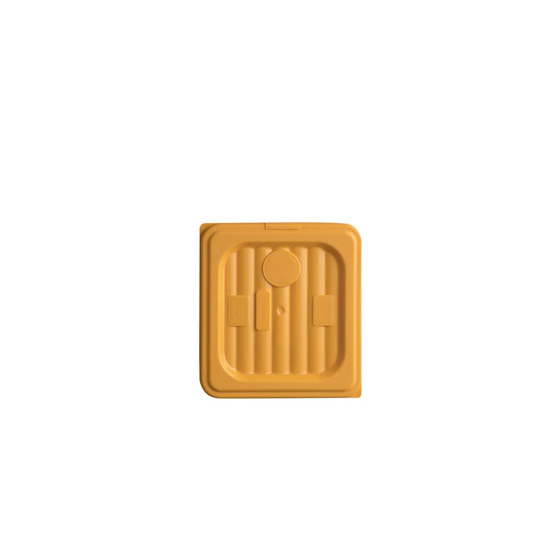 Gastroplast Food Pan Cover- Polypropylene 1/6 Size Yellow