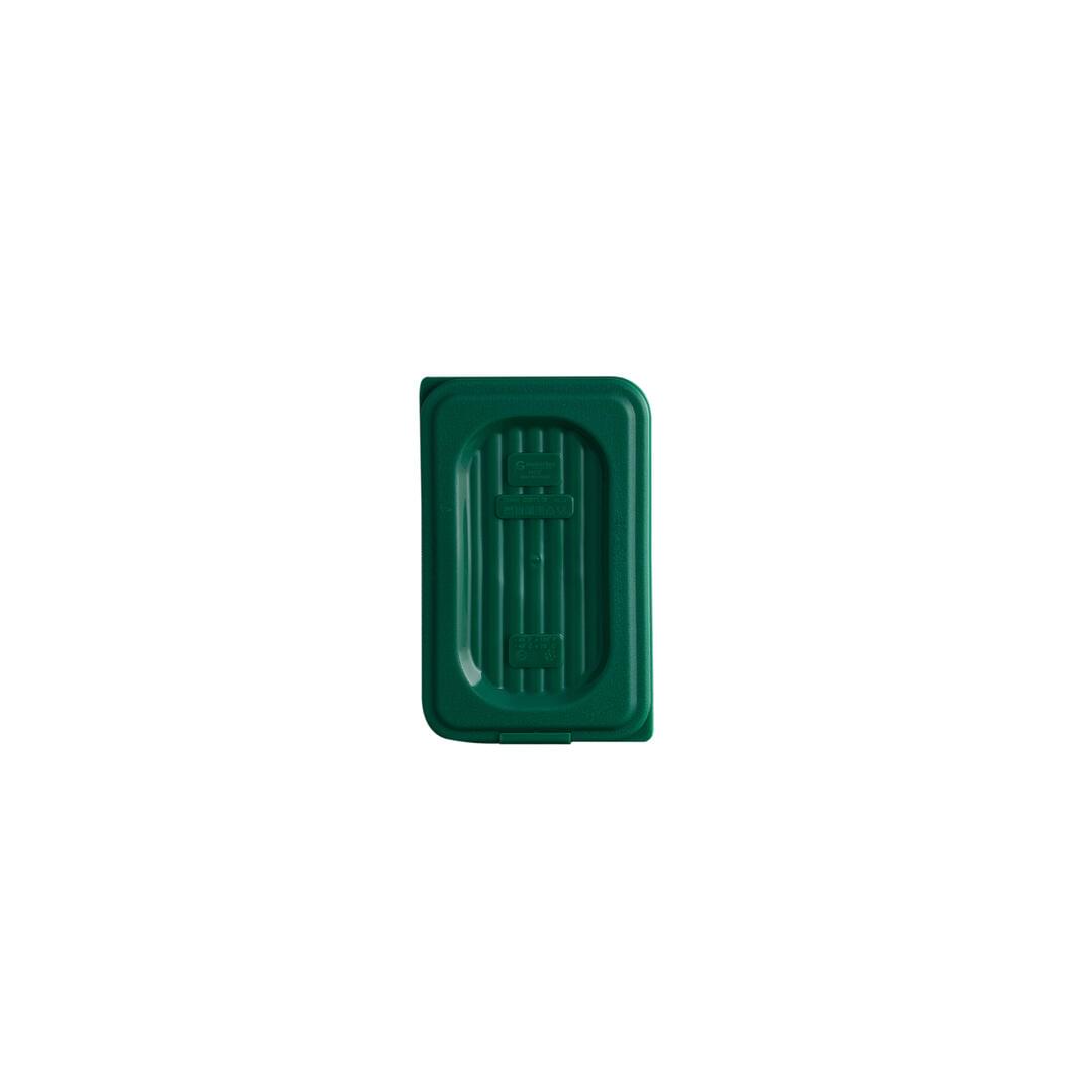 Gastroplast Food Pan Cover- Polypropylene 1/9 Size Green