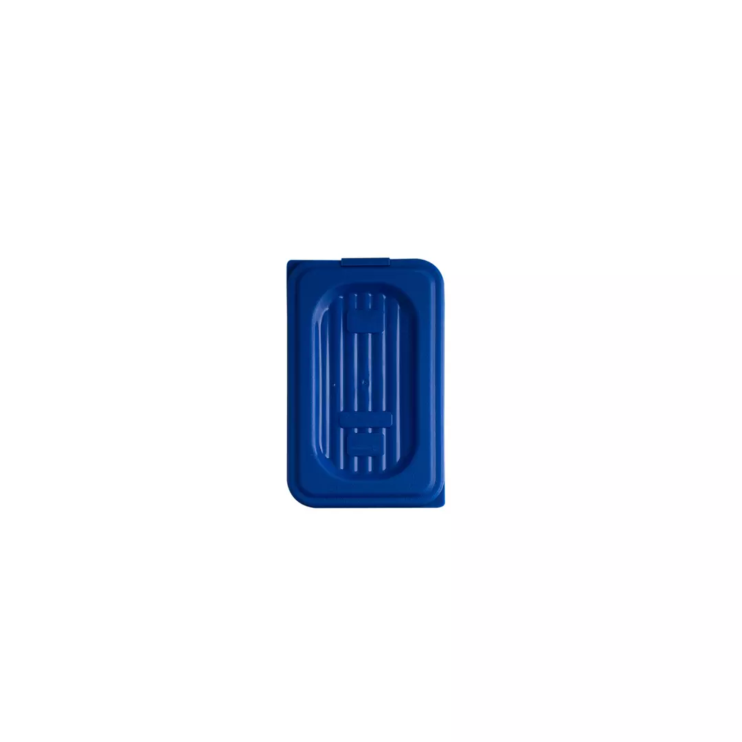 Gastroplast Food Pan Cover- Polypropylene1/9 Size Blue