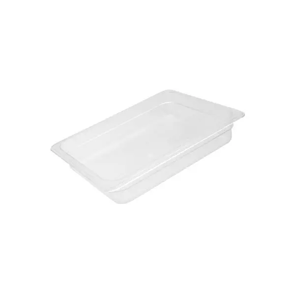 Trenton 1/2 Size Clear Polycarbonate Food Pan (150mm D, 8.88lt)