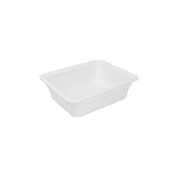 Trenton Porcelain Gastronorm Food Pan - 1/2 Size 265x325x100mm