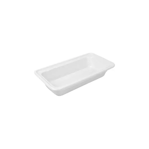 Trenton Porcelain Gastronorm Food Pan - 1/3 Size 175x325x65mm
